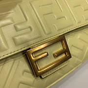 Fendi Bag BAGUETTE Pale Yellow Size 18 x 4 x 11 cm - 3