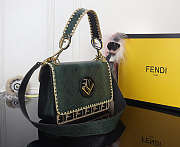 Fendi FF Logo Handbag Size 25 x 18 x 10 cm - 5