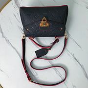 LV Georges Bb Handbag Black M53941 Size 27.5 x 17 x 11.5 cm - 3