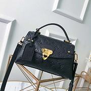 LV Georges Bb Handbag Full Black M53941 Size 27.5 x 17 x 11.5 cm - 1