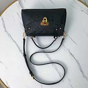 LV Georges Bb Handbag Full Black M53941 Size 27.5 x 17 x 11.5 cm - 4