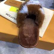 LV Slippers Brown 001 - 6