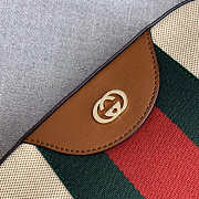 Gucci Vintage Canvas Shoulder Bag Size 24 x 15 x 7 cm - 3