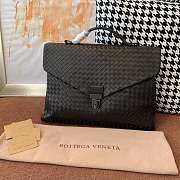 Bottega Veneta Document Case Black Handle Bag Sie 40 cm - 1