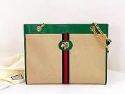 Gucci Rajah Large Tote Green Size 45.5 x 34 x 4 cm - 5