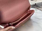 Chanel Coco Caviar Leather Handle Pink Size 29 x 20 x 13 cm - 3