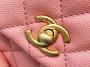 Chanel Coco Caviar Leather Handle Pink Size 29 x 20 x 13 cm - 2