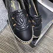 Chanel Espadrilles All Balck - 5