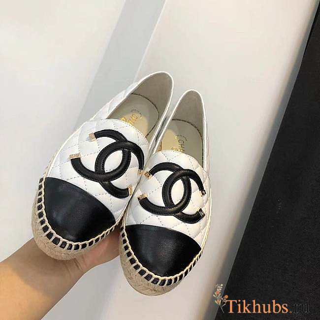  Chanel Espadrilles White - 1