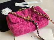 Chanel 19 Flap Bag Pink 30 x 20 x 10 cm - 4