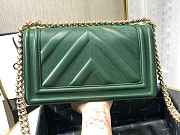 Chanel Le Boy Green 67086 Size 25 cm - 5