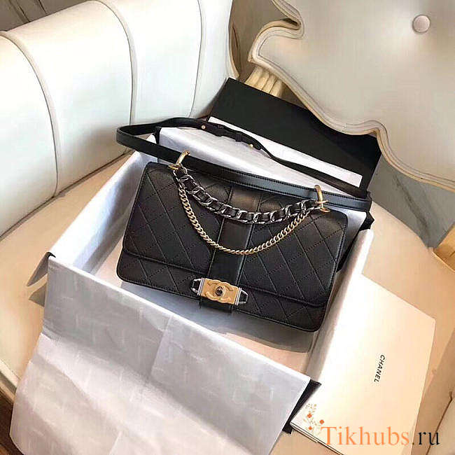 Chanel Flap Bag Black 24 cm - 1