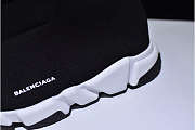 Balenciaga Speed Trainer Triple Black And White shoes - 6