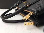 Prada Saffiano Large Tote in Black Size 31 x 22.5 x 13.5 cm - 5