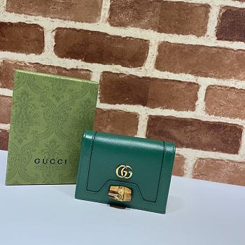 Gucci Ladies Card And Coin Box 658244 Size 11 x 8 x 2.5 cm