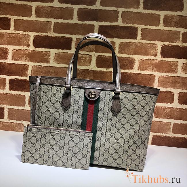 Gucci Ophidia Gg Medium Tote Brown 631685 Size 38 x 28 x 14 cm - 1