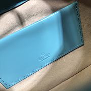 Gucci Blue Jackie 1961 Mini Cross Body Bag Light Blue 637091 Size 19 x 13 x 3 cm - 4