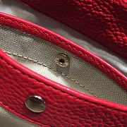 Gucci Soho Leather Chain Strap Shoulder Bag Red 387043 Size 25 x 18 x 10 cm - 4