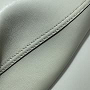 Gucci Medium Tote With Double G In White Leather 649577 Size 35 x 32 x 11 cm - 3