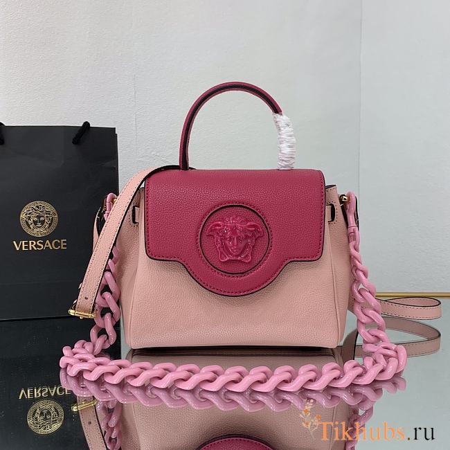 Versace LaMedusa Small Pink 1040 Size 20 x 10 x 17 cm - 1