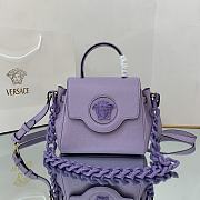 Versace Medusa Trumpet Small Purple 1040 Size 20 x 10 x 17 cm - 1