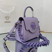 Versace Medusa Trumpet Small Purple 1040 Size 20 x 10 x 17 cm - 6