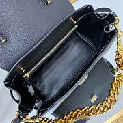 Versace Medusa Medium Golden Chain Black 1039 Size 25 x 15 x 22 cm - 6