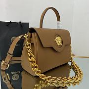 Versace Medusa Medium Golden Chain Brown 1039 Size 25 x 15 x 22 cm - 4