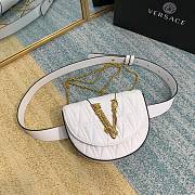 Versace Medusa Waist Bag Crossbody White 1002 Size 18 x 4 x 14 cm - 2