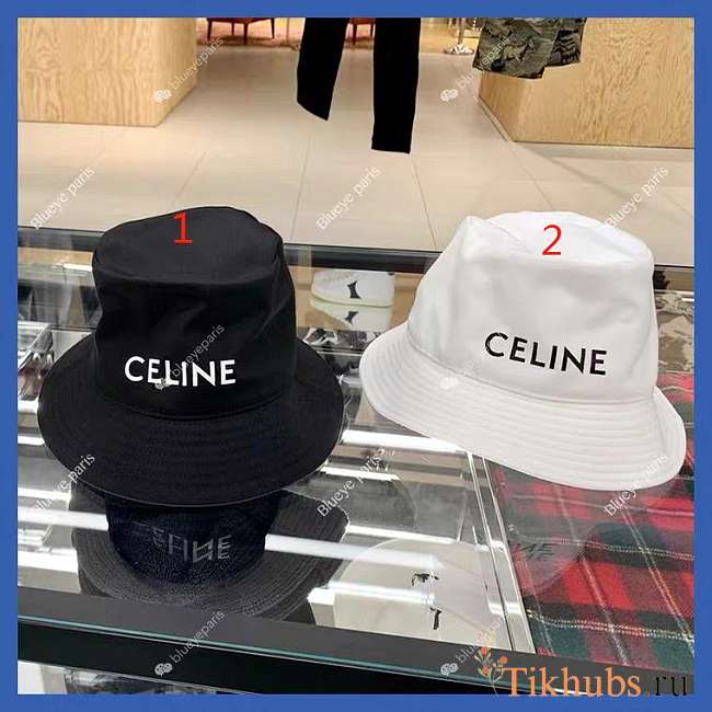 Celine Hat Black/White - 1