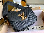 LV Multi Pochette New Wave Black M56461 Size 21 x 13 x 6.5 cm - 2