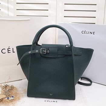 Celine Calfskin Handbag 183313 Size 24 x 26 x 22 cm