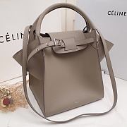 Celine Calfskin Handbag Large 183313 Size 24 x 26 x 22 cm - 3