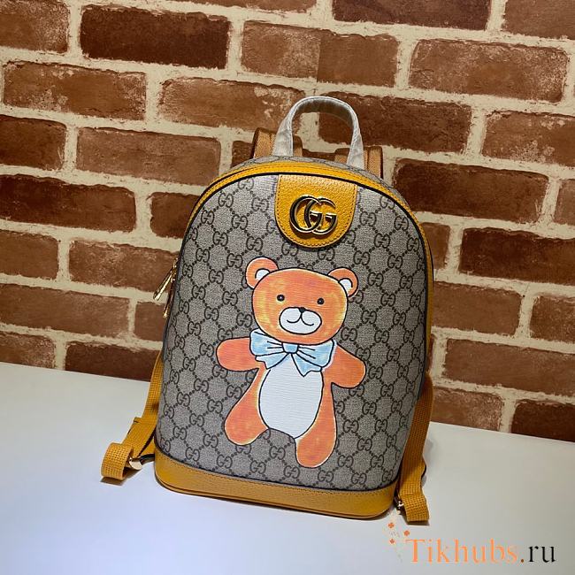 Gucci Bear Small Backpack 647816 Size 22 x 29 x 15 cm - 1