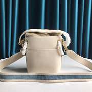 Chloe Roy Bucket Bag In White Size 14.5 x 9.5 x 17.5 cm - 3