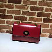 Gucci Marina Small Leather Red 576423 Size 18 x 14 x 8 cm - 1