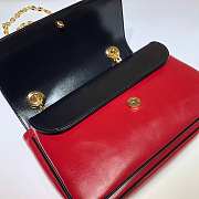 Gucci Marina Small Leather Red 576423 Size 18 x 14 x 8 cm - 6