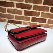 Gucci Marina Small Leather Red 576423 Size 18 x 14 x 8 cm - 5