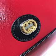 Gucci Marina Small Leather Red 576423 Size 18 x 14 x 8 cm - 3