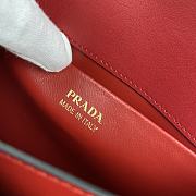 Prada Messenger Bag Red 1BD270 Size 20 x 14 x 7 cm - 4