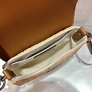 Prada Straw Bag 1BD243 Size 20 x 15 x 6.5 cm - 6