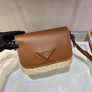 Prada Straw Bag 1BD243 Size 20 x 15 x 6.5 cm - 2