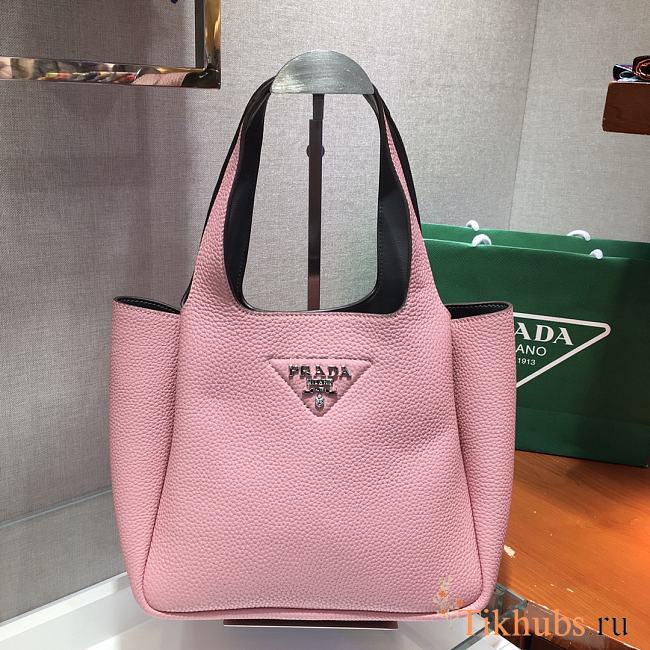 Prada Bucket Bag Pink 1BG335 Size 25 x 21.5 x 14 cm - 1