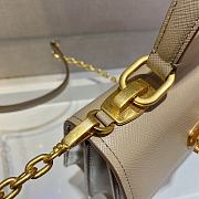 Prada Handbag Beige 1BD021 Size 20 x 17 x 8.5 cm - 6