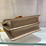 Prada Handbag Beige 1BD021 Size 20 x 17 x 8.5 cm - 5