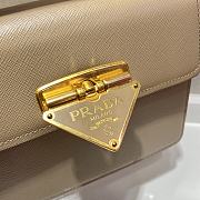 Prada Handbag Beige 1BD021 Size 20 x 17 x 8.5 cm - 2