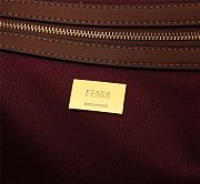 Fendi Canvas Hollow Embroidery F0608 Size 38 x 34 x 20 cm - 4