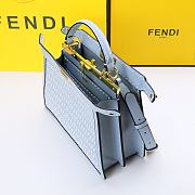 Fendi Peekaboo Blue Size 33 x 12 x 24 cm - 5