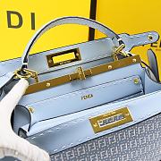 Fendi Peekaboo Blue Size 33 x 12 x 24 cm - 2