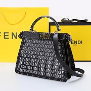 Fendi Peekaboo Black Size 33 x 12 x 24 cm - 6